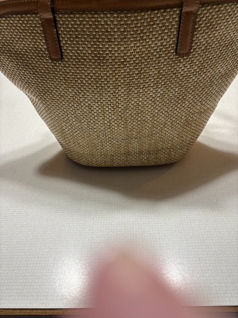 NWT Patricia Nash Marconia Natrale Tote from her Burnished Woven Collection